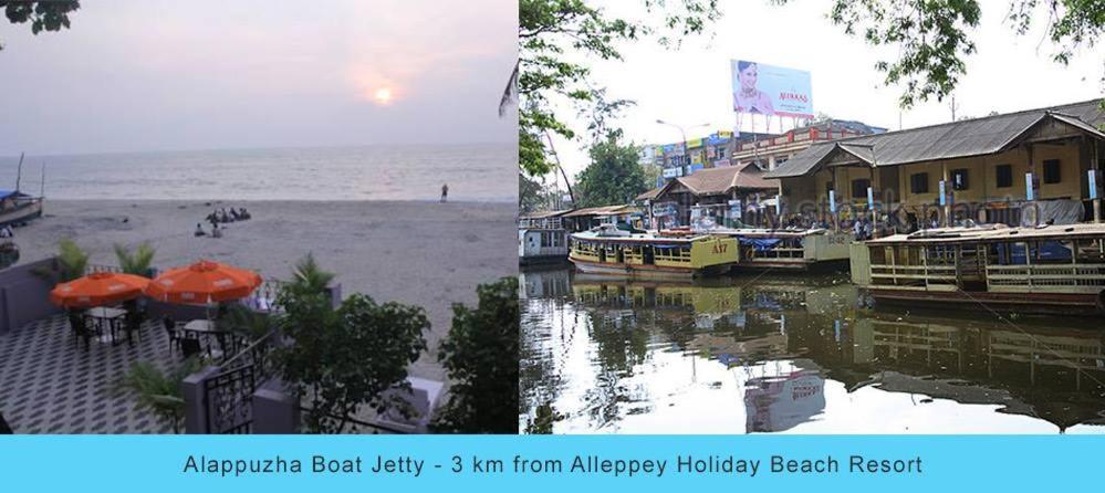 Alleppey Holiday Beach Resort Alappuzha Zewnętrze zdjęcie