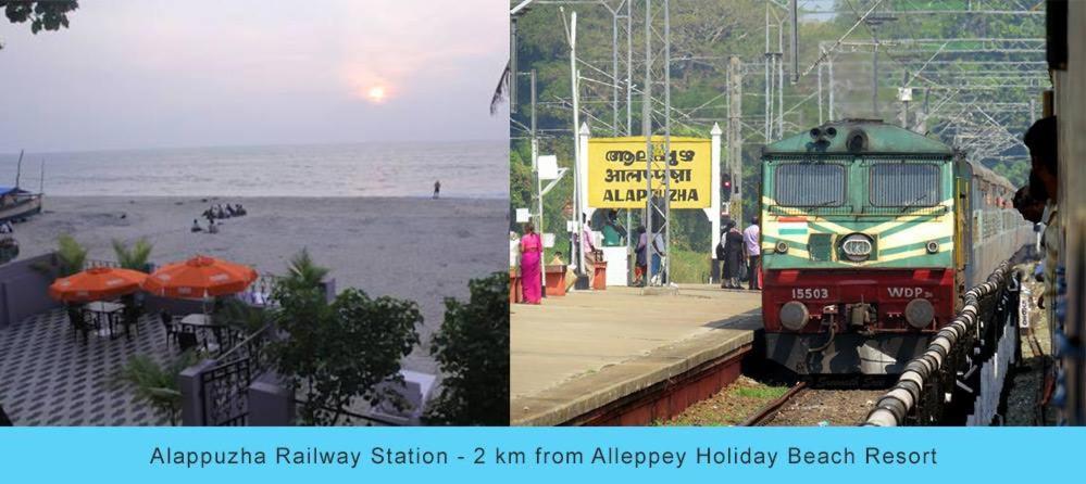 Alleppey Holiday Beach Resort Alappuzha Zewnętrze zdjęcie