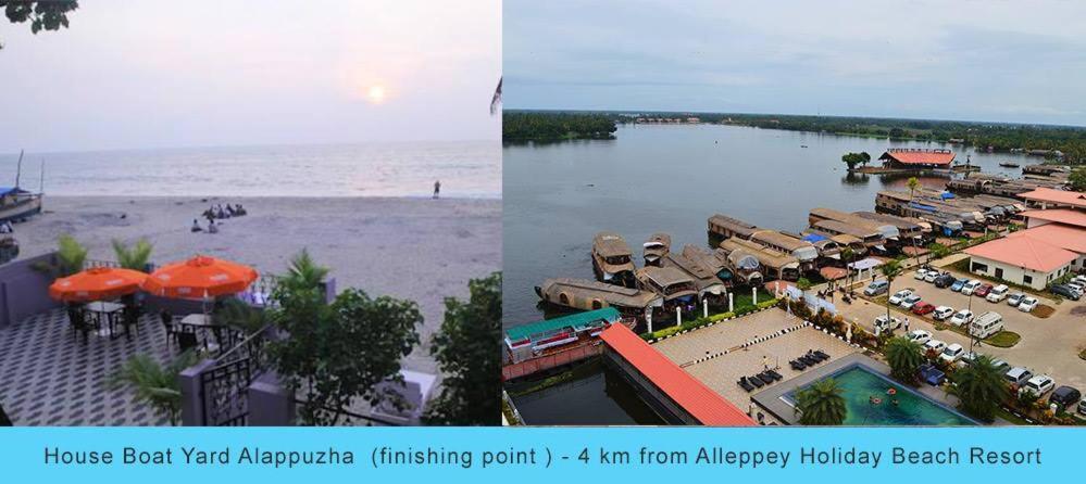 Alleppey Holiday Beach Resort Alappuzha Zewnętrze zdjęcie