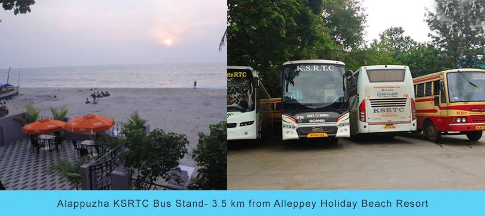Alleppey Holiday Beach Resort Alappuzha Zewnętrze zdjęcie