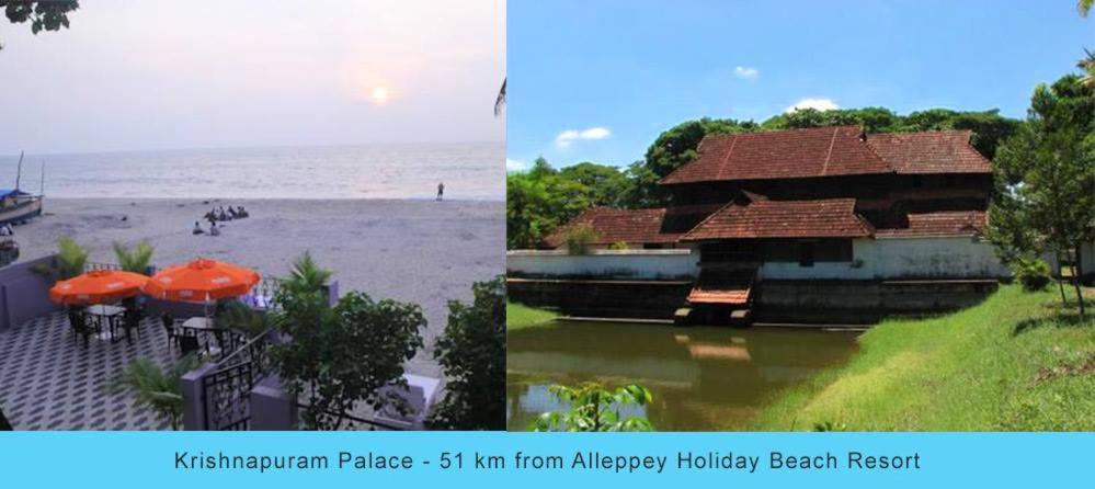 Alleppey Holiday Beach Resort Alappuzha Zewnętrze zdjęcie